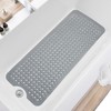 TEESHLY Bath Tub and Shower Mats, Non Slip 40 x