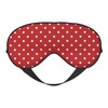 SSIMOO Big White Dot Sleep Mask-Adjustable,Breathable,Fashionable Eye Mask for A