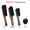 NATURAL BRISTLE FINGER BRUSH MENS GROOMING HAIR BEARD MOUSTACHE BRUSH