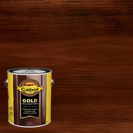 Cabot 140.0003473.007 Gold Finish, Translucent, Moonlit Mahogany, Satin - 1 Gallon