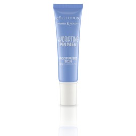 Collection Cosmetics Primed and Ready Hydrating Primer, Locks in Moisture, 20ml, Hydration, Clear