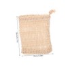 Baluue 20pcs Soap Exfoliating Pouches Handmade Mesh Bags for Shower