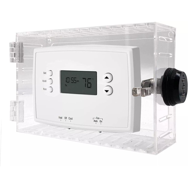 Unbranded Universal Large Thermostat Guard W/Combination Lock Box W/Changeable Combination