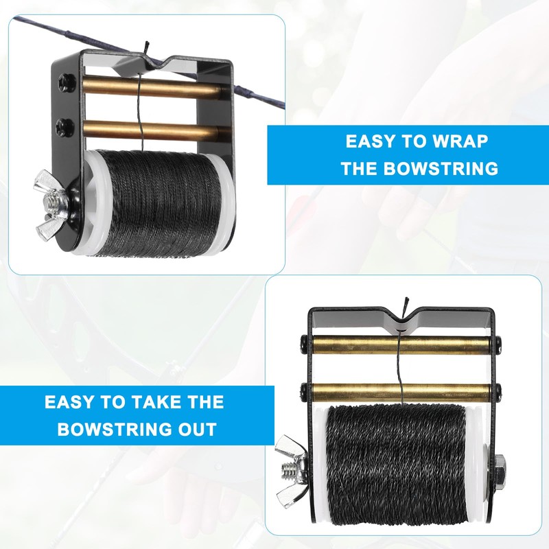 PATIKIL Archery Bow String Serving Thread Jig 131 Yard/120M, 0.02"