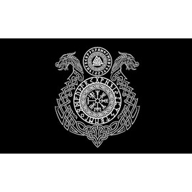 Viking Flag Banner 3x5
