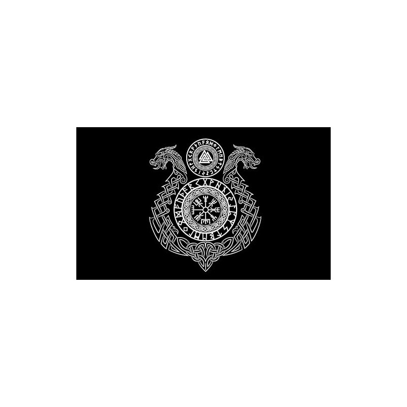 Viking Flag Banner 3x5