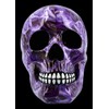 Figuren Shop GmbH Colourful Gothic Skull with Roses - Purple