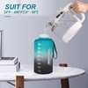 GEMFUL 2.2 Liter Big Water Bottle with Time Marker 74