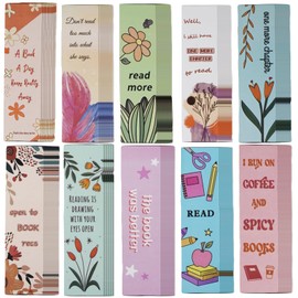 20 Pcs Cute Bookmarks for Women, Paper Bulk Bookmarks for Book Lovers, Funny Book Marks for Reading Kids Page Markers, Aesthetic Pink Fun Bookmark Bulk Reading Accessories