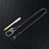 Ahiller Biker Wallet Chain, Heavy Duty Pocket Chain with Lockable