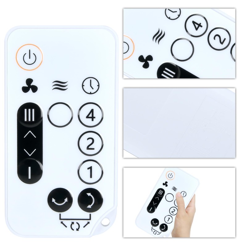 CLVIZCXOM New Remote Control Replacement for Iris Ohyama Woozoo Silent