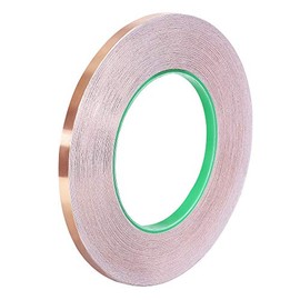 uxcell Double-Sided Conductive Tape Copper Foil Tape 5mm x 50m/164ft for EMI Shielding 1pcs