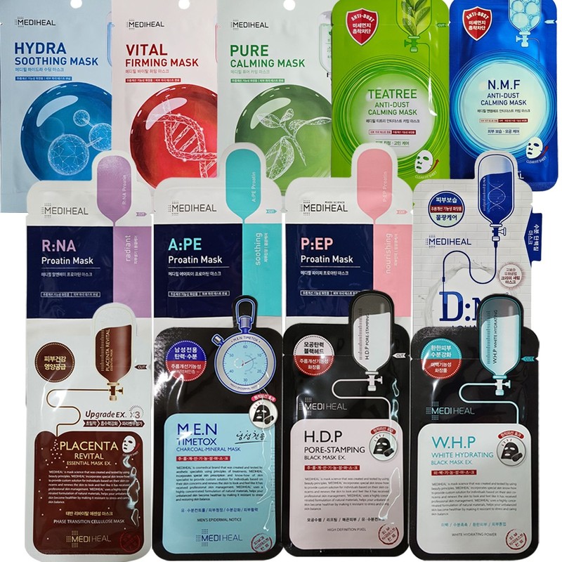 Mediheal Tea Tree Placenta NMF WHP HDP MEN Daily Mask
