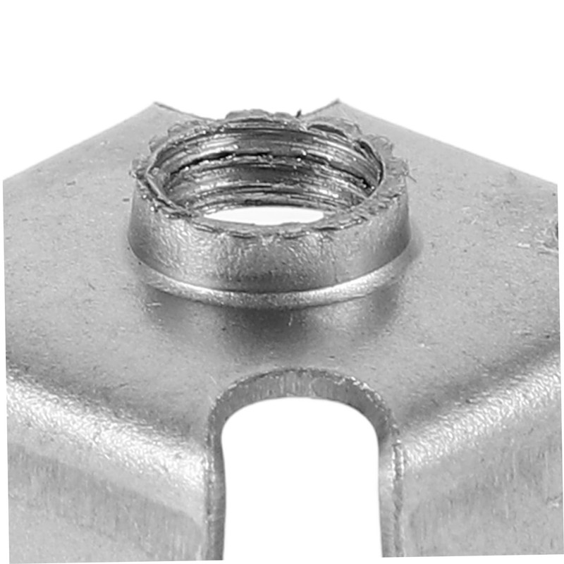 IWOWHERO 50pcs Square Tube Inserts Threaded Nuts for Metal Quick