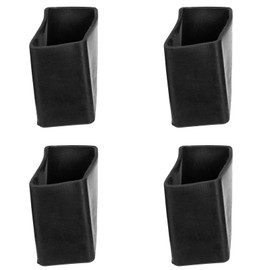 GANAZONO 4PCS Non Slip Extension Ladder Feet Rubber Pads Cover Ladder Foot Pad Ladder Stabilizer Feet Mat Cushion Ladder Parts Accessories