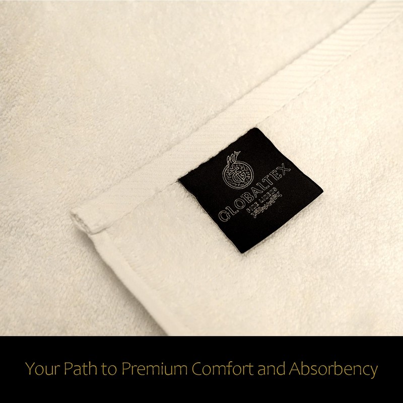 GT Globaltex Fine Linens Bath Towel Collection Spa&Sofya (Beige, 1