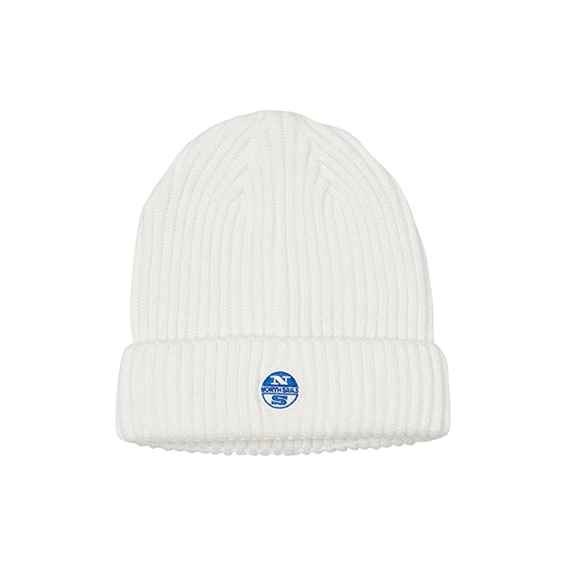 NORTH SAILS Mens Beanie Hat, Marshmallow