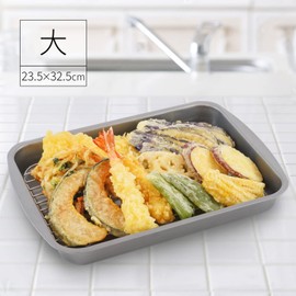 Wahei Freiz Fluororesin Processed Tempura Bat, Large, Oil Slicer, Sector Two RD-0095