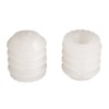 Alamic Plastic Dowel Plastic Hinge Dowel Inserts 0.34"x0.39" Cabinet Door