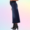 Savi Parker Denim Maternity Maxi Skirt with Pockets – Fall