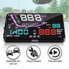 Pyle Universal 5.5’’ Car HUD Head-Up Display Multi-Color Windshield Screen