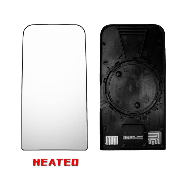High Soar Upper Mirror Glass for Freightliner Cascadia 2007-2018, Door
