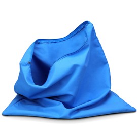 Oudain Silver Storage Bag 17.5 x 17.5 Inch Zippered Anti Tarnish Fabric Bag Protector Pouch for Jewelry Silverware Flatware Home Kitchen