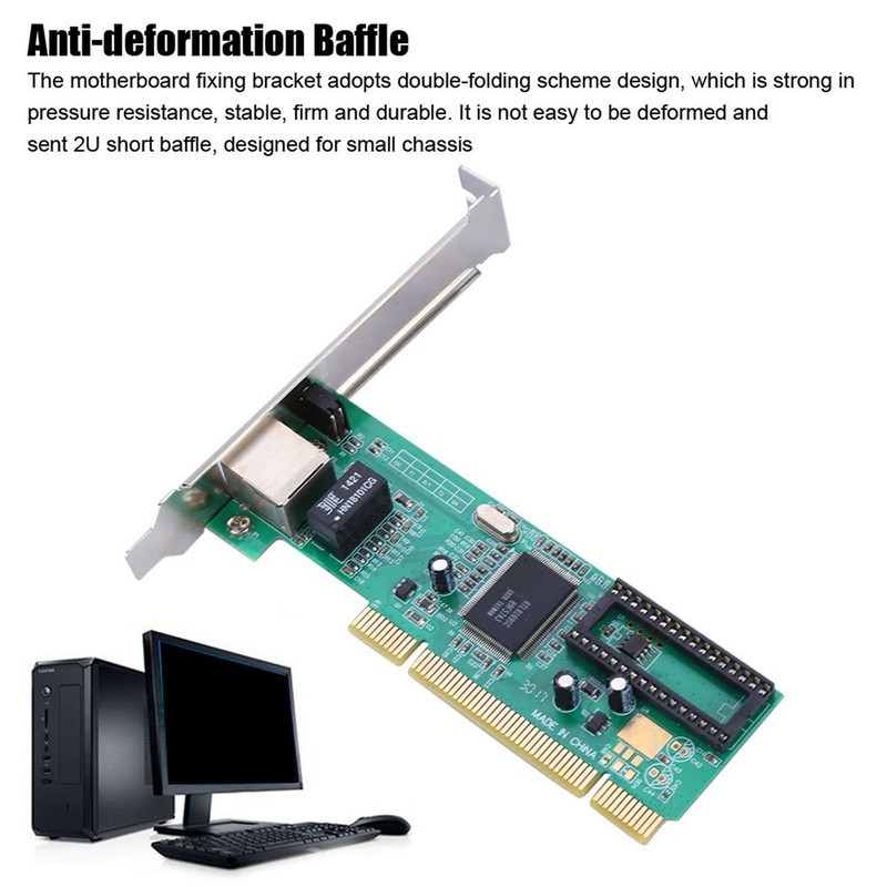 PCI One port Realtek 8169 PCI Network Card 10/100/1000Mbps Gigabit