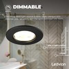 Ledvion - 3 x LED Recessed Spotlights, Dimmable, 5 W,