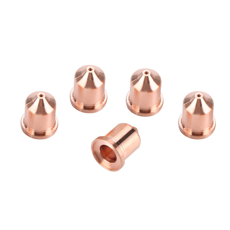 5pcs Plasma Cutter Nozzles Torch Tips Consumables 220819 for MAX65