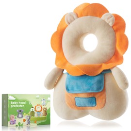 Baby Fall Back Head Protector - Baby Head Protector Backpack for Crawling Walking Gifts, Adjustable Toddlers Head Safety Pad Cushion