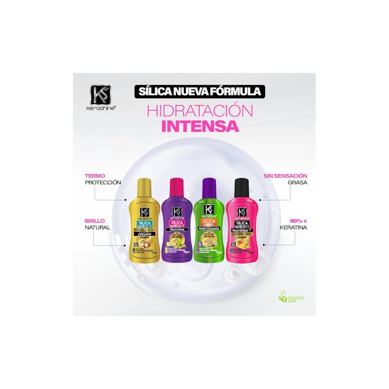 Kerashine Sílica en Gotas Uva 120 ml