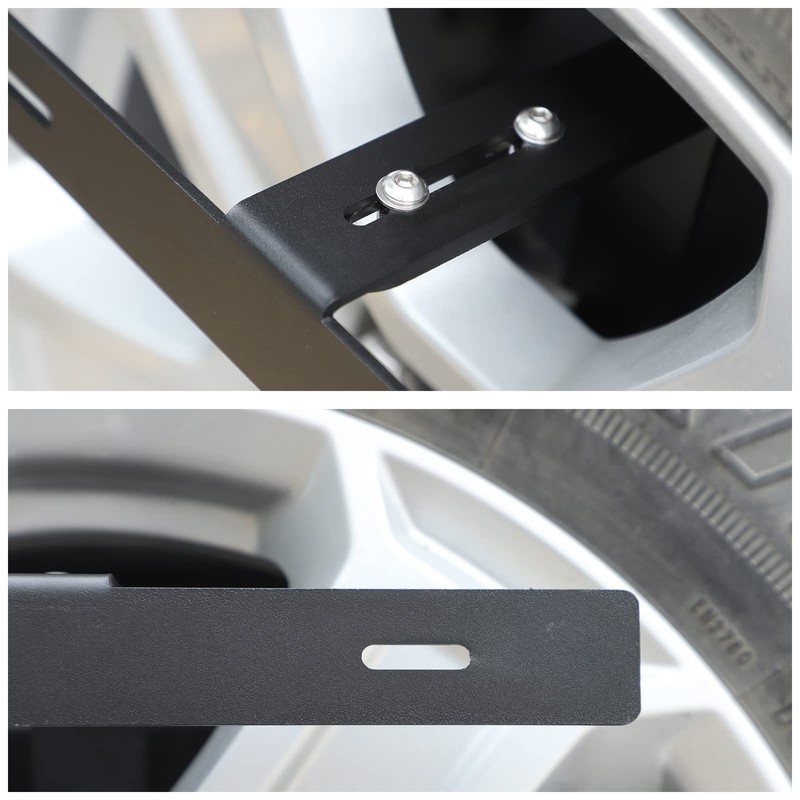 Hoolcar Spare Tire License Plate Relocation Bracket Holder for 2007-2021