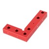Small Square Aluminum Alloy Center Finder Tool Dowel Drill Guide