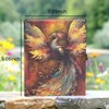 Phoenix Myth Embossed Scrapbook – 124-Page Retro-Style DIY Memory Photo