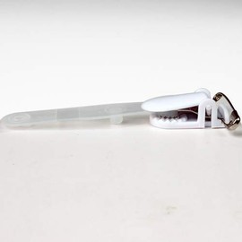 Band With Safety Pins Clips White 10 Pcs