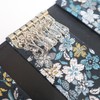 COCOLUCK Men's Key Case, Japanese Pattern, Golden Brocade, Nishijin Textile,