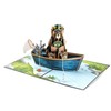Liif Fishing Fathers Day Card, Fathers Day Pop Up Card,