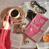 Jagowa Matching Brick Keychain Heart Key Ring Set for Couples