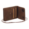 Greenland Nature Monte Neck Pouch RFID Leather 11 cm, brown