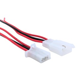 2.8mm Male & Female Plug Automotive Electrical Wire Connector Cable (3 PIN)