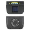 As Seen On TV Auto Fan Solar Powered car air Ventilation System - Black GT-057 0