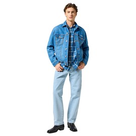 Wrangler Mens 13mwz Cowboy Cut Original Fit Jeans, Gold Buckle Bleach, 29W x 30L US