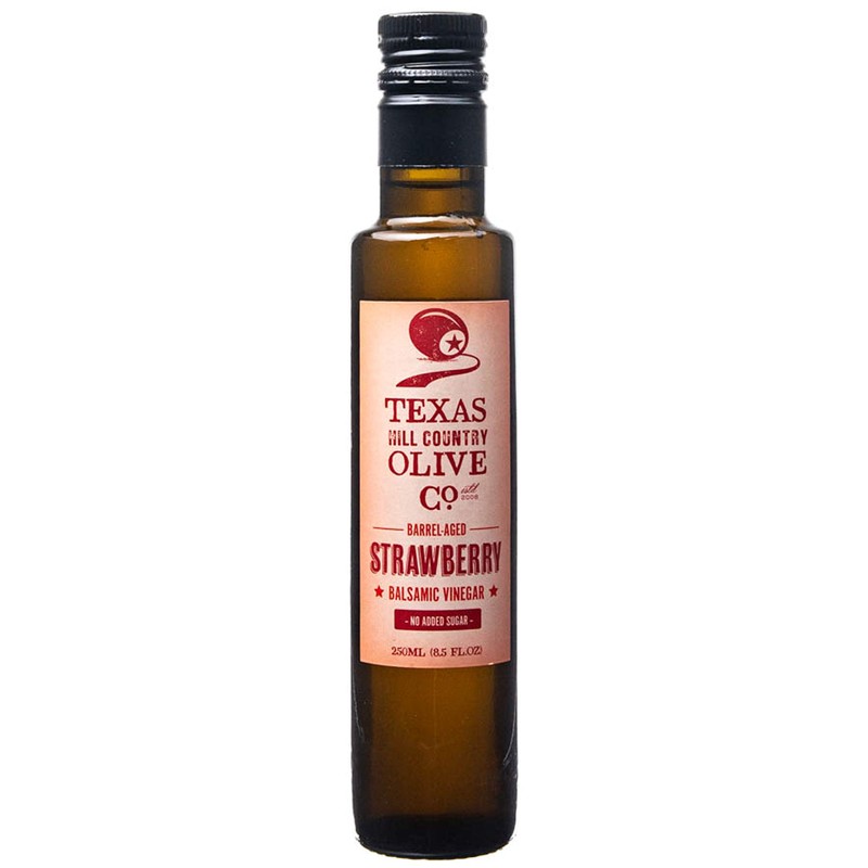 Strawberry White Balsamic Vinegar - Gourmet Barrel Aged Infused Balsamic