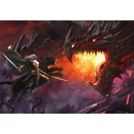 Clementoni - 39735 - Puzzle Dungeons & Dragons - Jigsaw Puzzle 1000 Pieces, Jigsaw Puzzle For Adults - Made In Italy