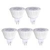 Bioluz LED 5 Pack MR16 50 Watt Halogen Equivalent Dimmable