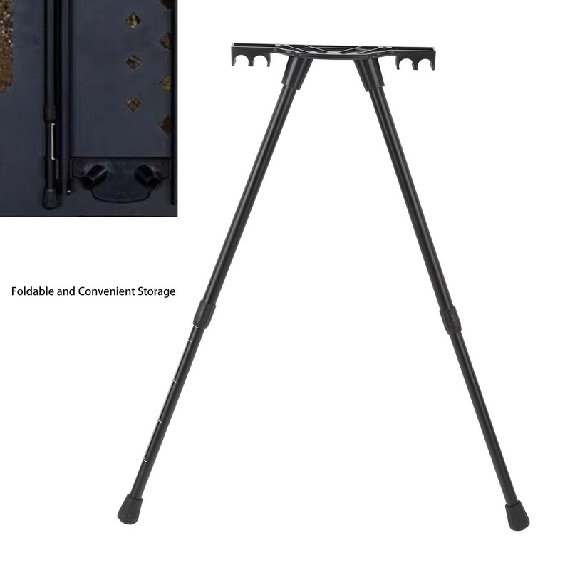 NIZUUONE Folding Camping Table Legs, DIY Aluminum Alloy Foldable Table