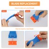 CPROSP 2 Plastic Scrapers with 100 Plastic Blades, Plastic Scraper