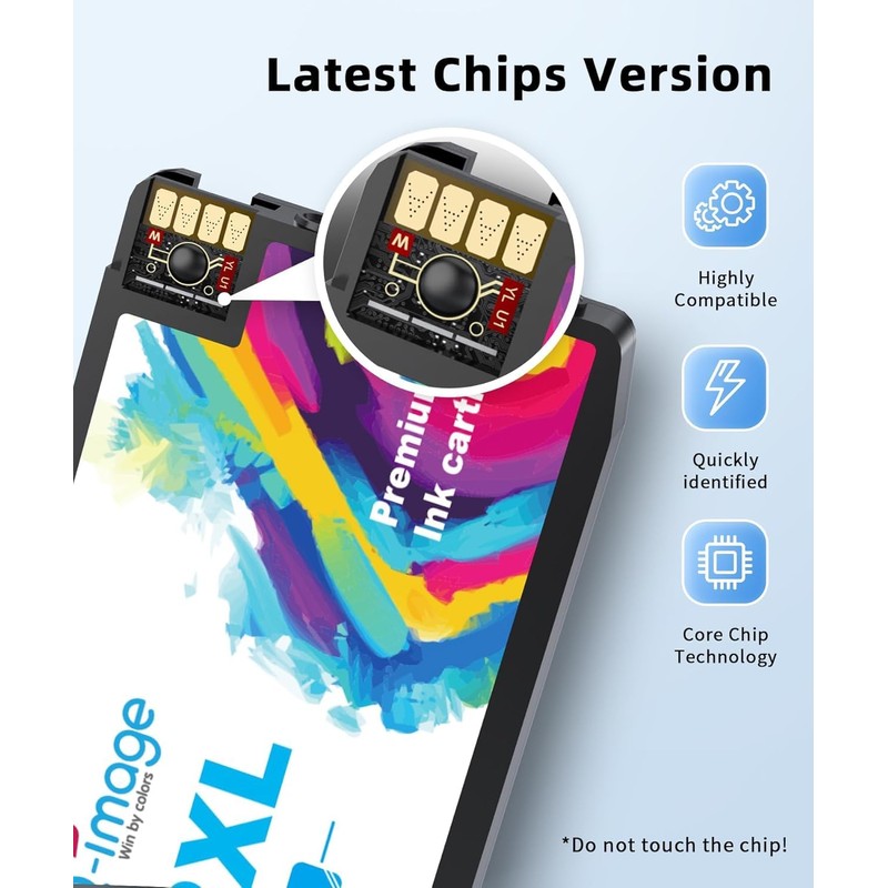 Q-image 962XL Ink Cartridge Combo Pack Replacement for OfficeJet Pro