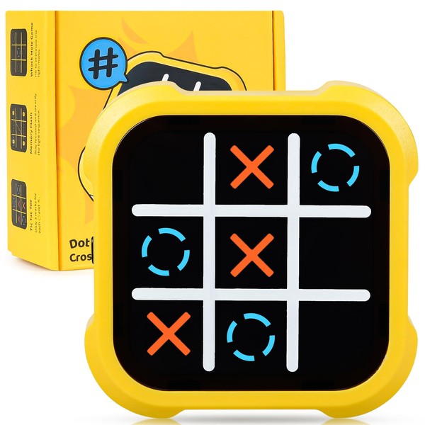 Tic Tac Toe Game Set, Electronic Noughts and Crosses Game,